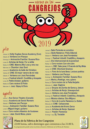 Verano en Los Cangrejos 20190720