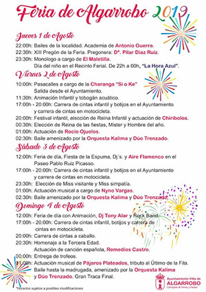 Algarrobo Feria 2019