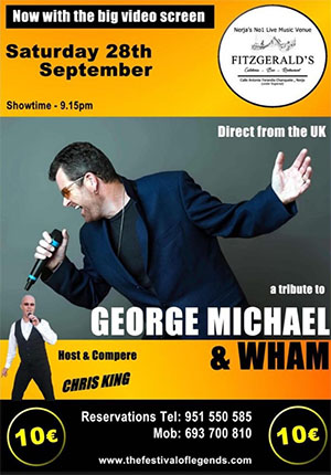 Nerja Fitzgeralds George Michael Tribute