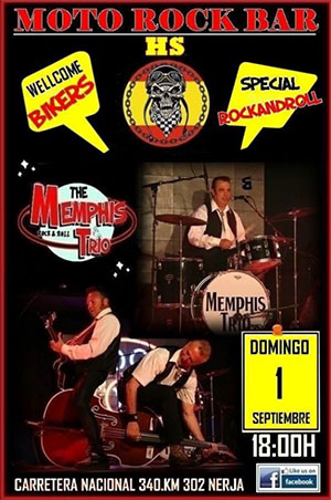 Nerja Moto Rockbar Memphis Trio