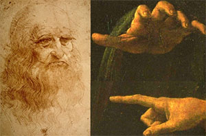 Nerja CCN Lezing Hands of Leonardo da Vinci