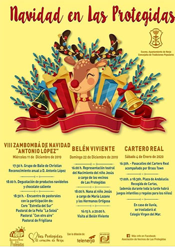 Nerja kerststal Protegidas 2019