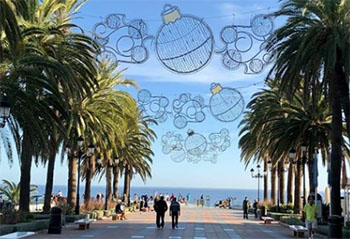 Nerja kerstverlichting 2019
