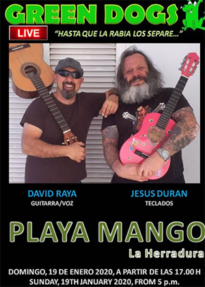 Herradura Playa Mango Green Dogs