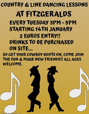 Nerja Fitzgeralds Linedancing