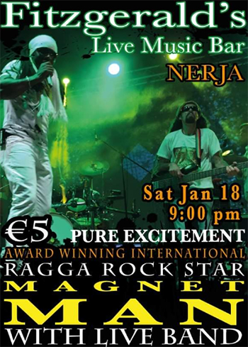 Nerja Fitzgeralds Magnet Man