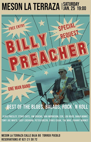 Torrox Terraza Billy Preacher