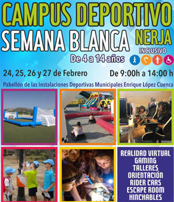 Nerja Semana Blanca Sportkamp jeugd 2020