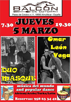 Almunecar Balcon de Cotobro Duo Masque