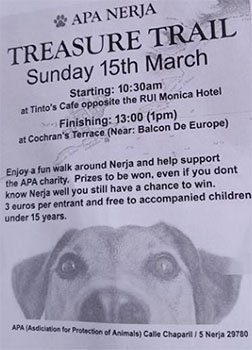 Nerja APA Treasure Trail 2020