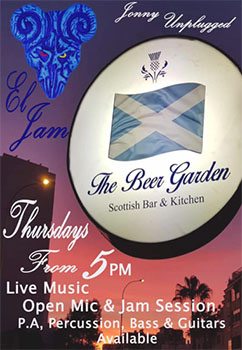 Nerja Beer Garden Johnny Unplugged 20200312