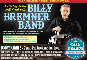 Nerja Casa Grande Billy Bremer Band