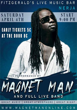 Nerja Fitzgeralds Magnet Man202004