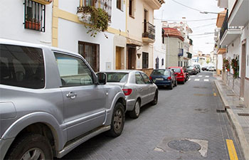 Nerja Parkeren kantwissel