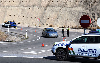 Almunecar Corona Verkeerscontroles